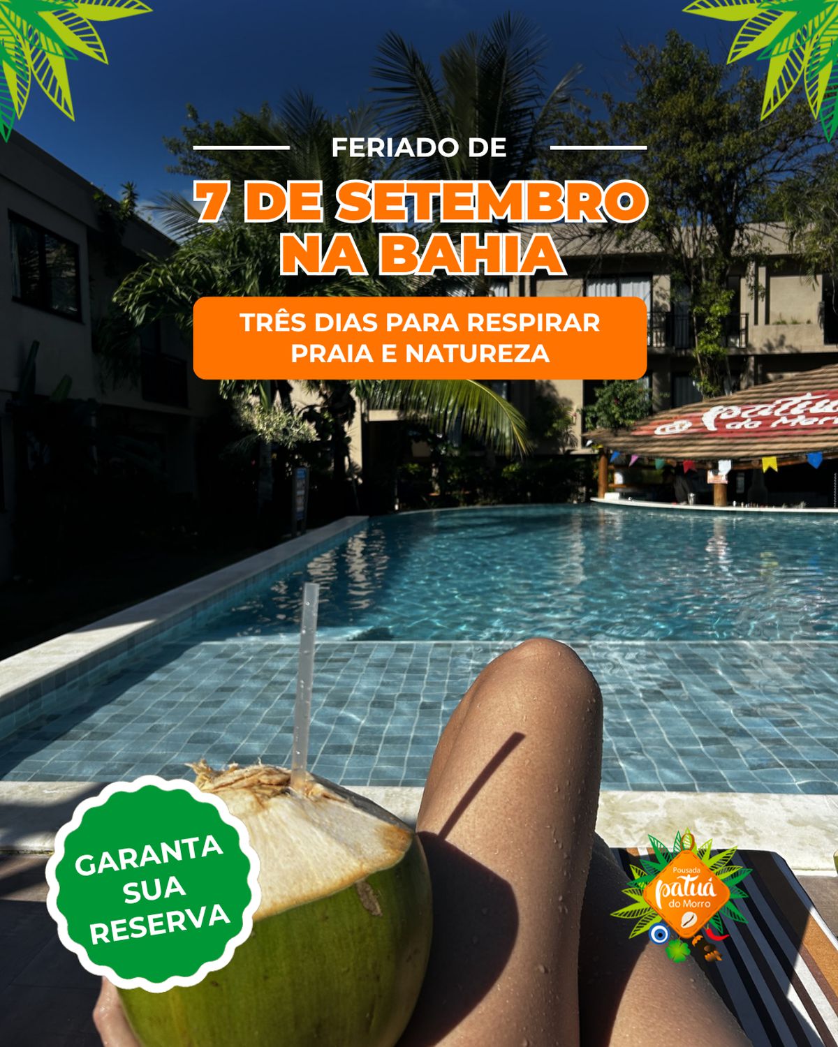 Três dias para respirar praia e natureza