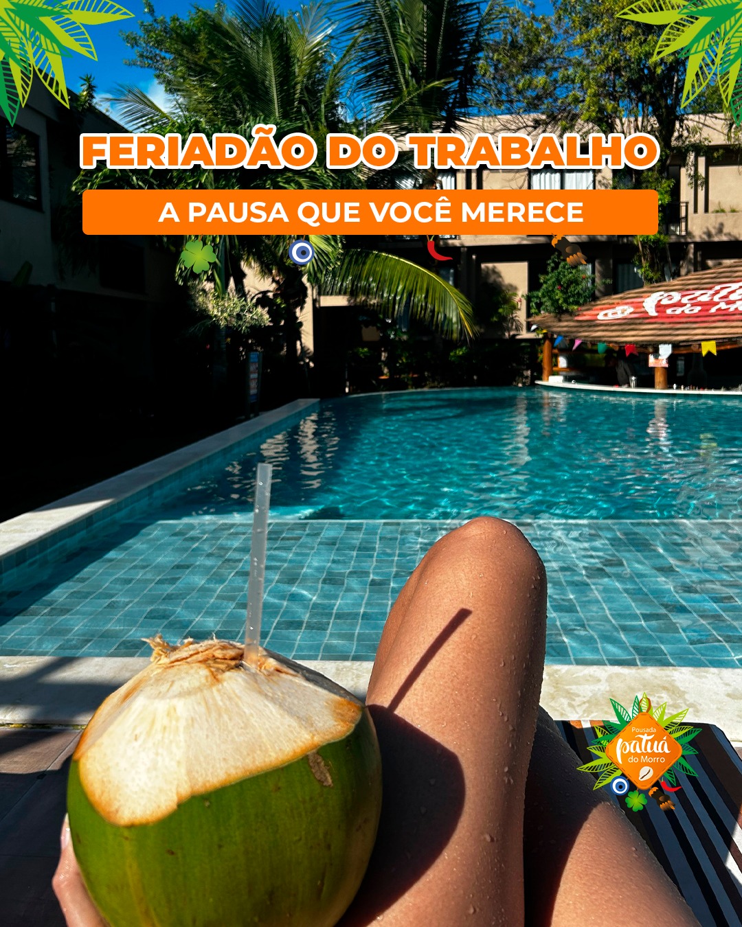 Feriadão do Trabalho em Morro de São Paulo